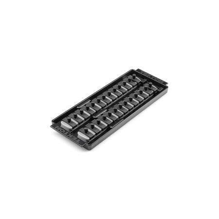 Tekton 26 Slot Universal Socket Organizer for 1/4 Inch Drive Sockets and Bit Sockets, - OST01326